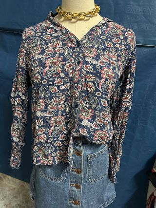 Blusa Encuentro Estampada Talla M