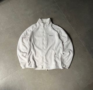 Forro Polar Columbia Mujer XL Blanco