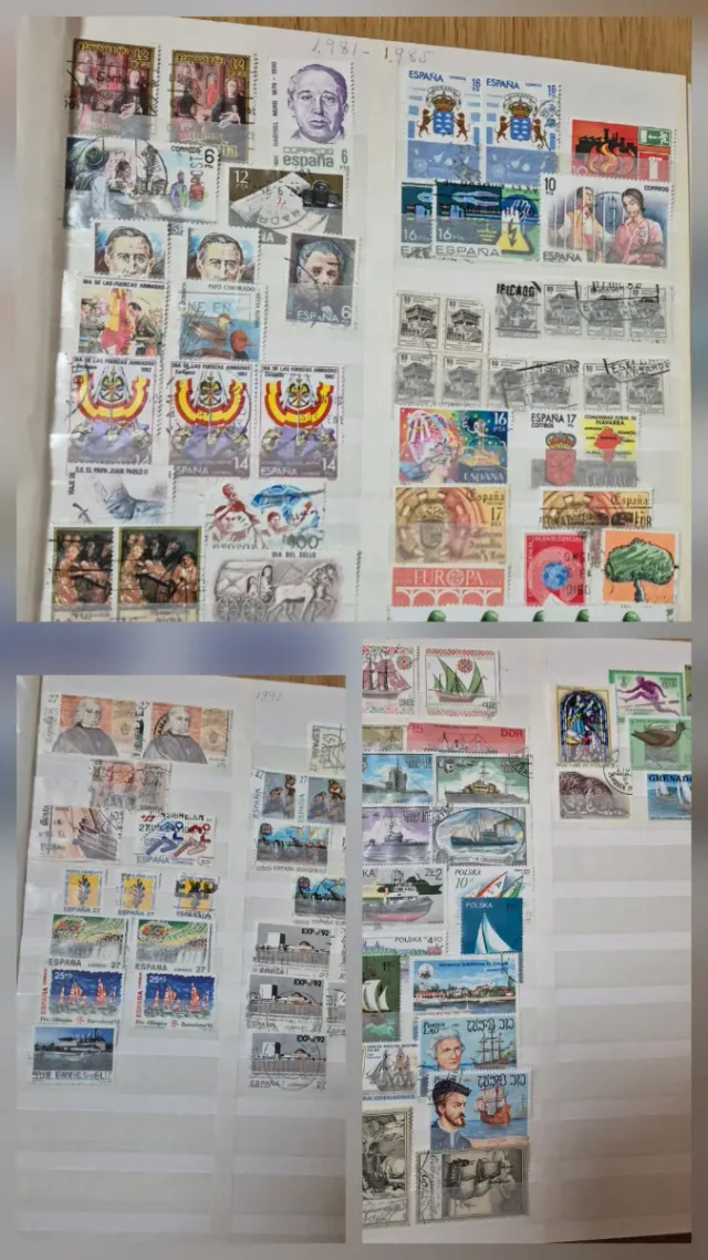 ÁLBUM CLASIFICADOR CON SELLOS