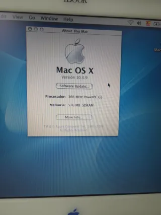 iBook G3 Azul - Portátil Apple