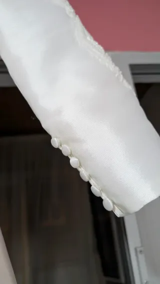 Vestido de Novia Blanco Manga Larga