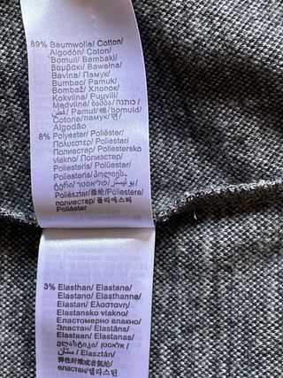 Chaqueta Tom Tailor cuadros gris Talla M