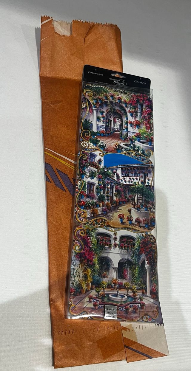 6 Posavasos Sevilla Volcano