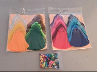 Campane di feltro decorative. Natale.