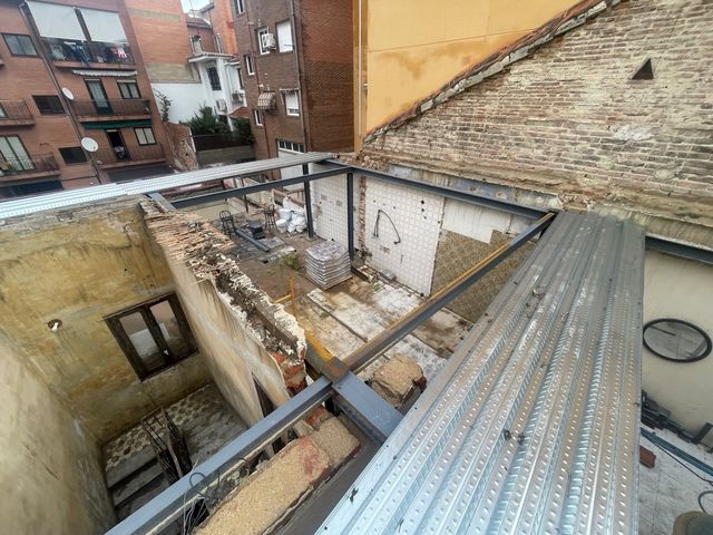 Estructura metálica para obra