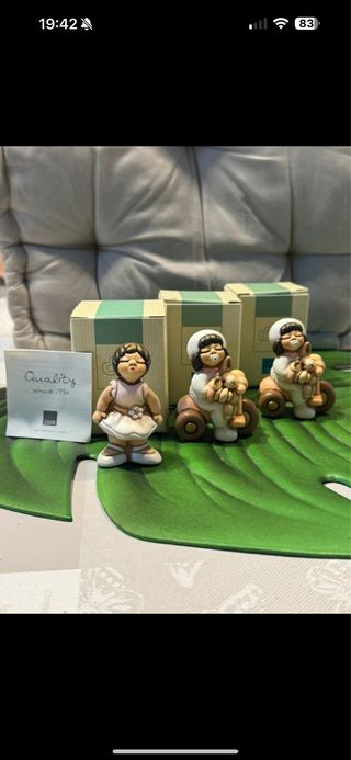 3 Pezzi Thun Bomboniere Nuove