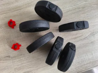 Discos de pesa 1 kg y 1.25 kg