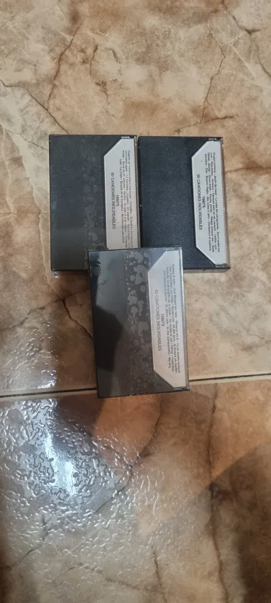 Lote 3 Casetes 1960's 50 Canciones Inolvidables