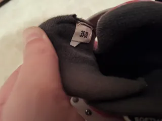 Patines en línea blancos y rosas. Talla 35-38