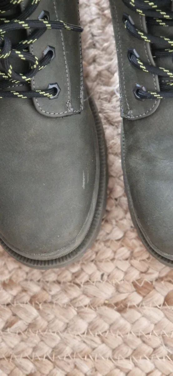Botas militares verdes talla 38