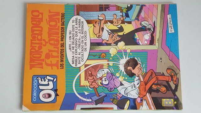 Mortadelo y Filemón Los inventos del profesor b...