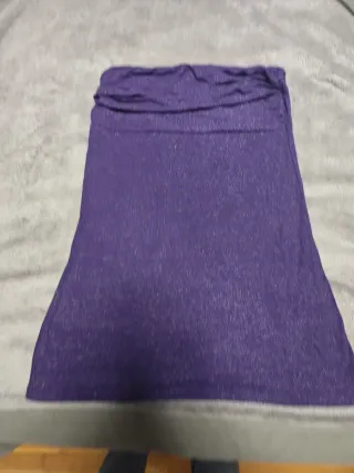 Camiseta sin mangas morada brillante