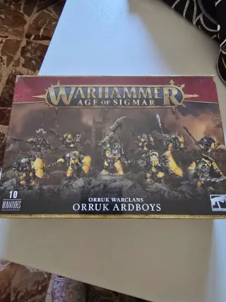 Warhammer Age of Sigmar Orruk Ardboyz