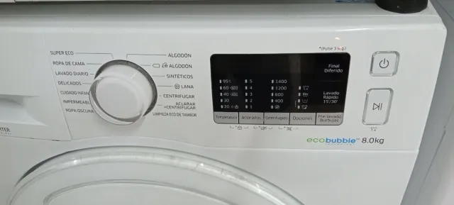 Lavadora Samsung Carga Frontal 8kg A+++