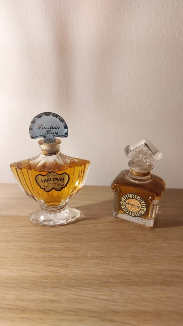 Lote Guerlain París Shalimar y Mitsouko