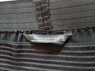 Zara Top Escote Bañera Manga Campana