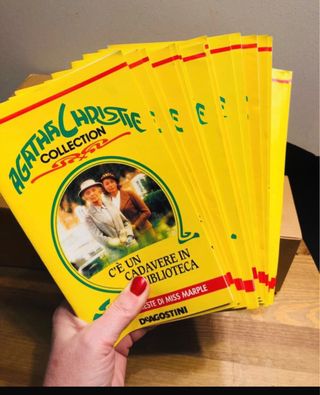 Agatha Christie Raccolta VHS e Fascicoli