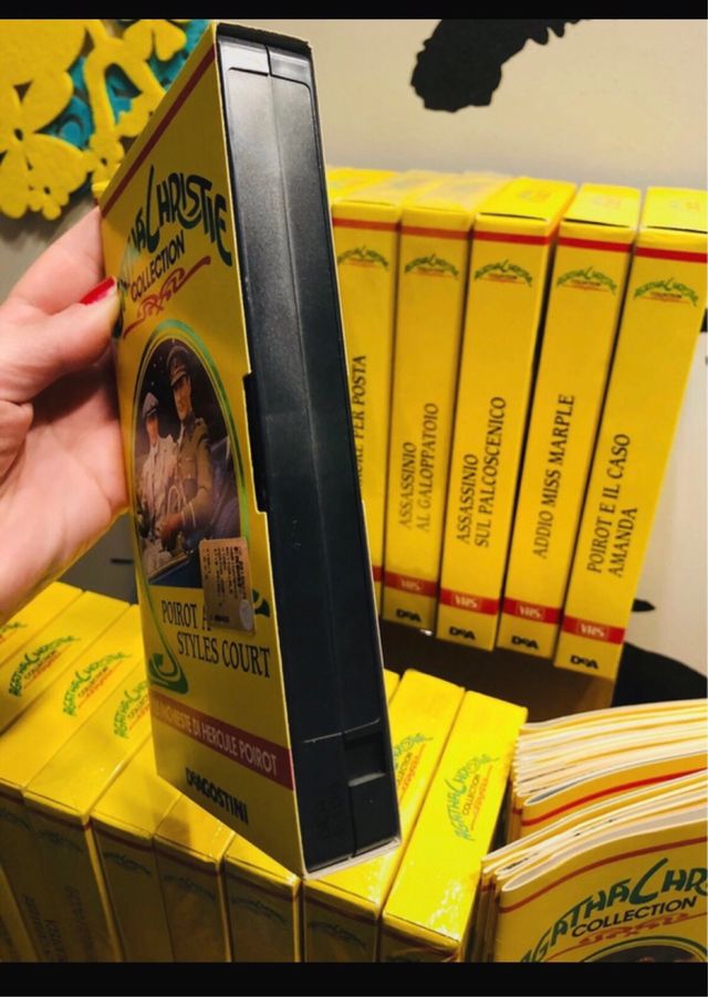 Agatha Christie Raccolta VHS e Fascicoli