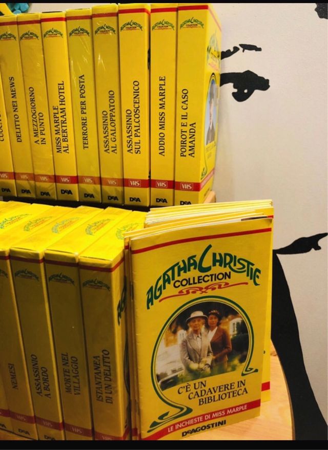 Agatha Christie Raccolta VHS e Fascicoli