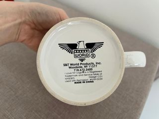 Coppia Tazze I Love NY Ceramica