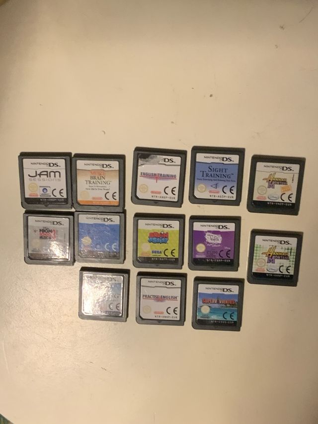 Lote 13 Juegos Nintendo DS (SIN CAJA)
