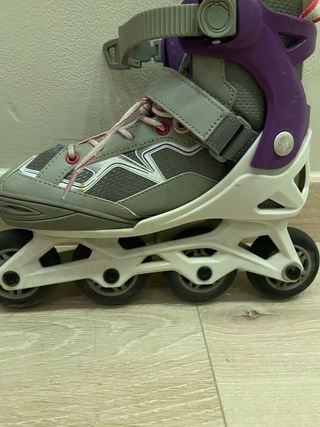 Patines en línea Oxelo grises y morados