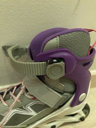 Patines en línea Oxelo grises y morados