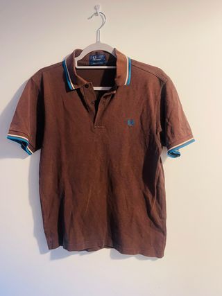 Polo Fred Perry Marrón unisex