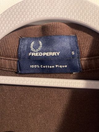 Polo Fred Perry Marrón unisex