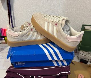 Adidas Samba Beige/Rosa