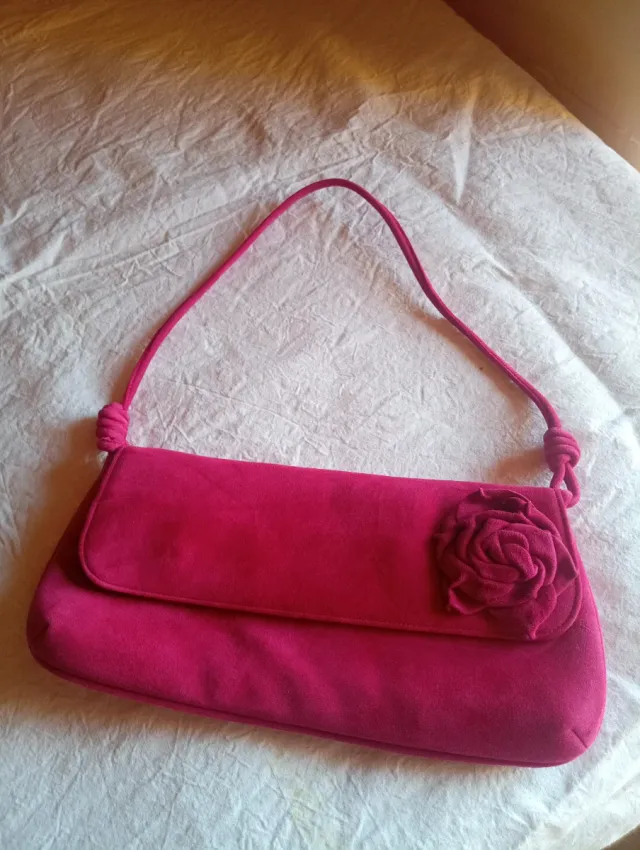 Bolso de mano rosa Jaime Mascaró