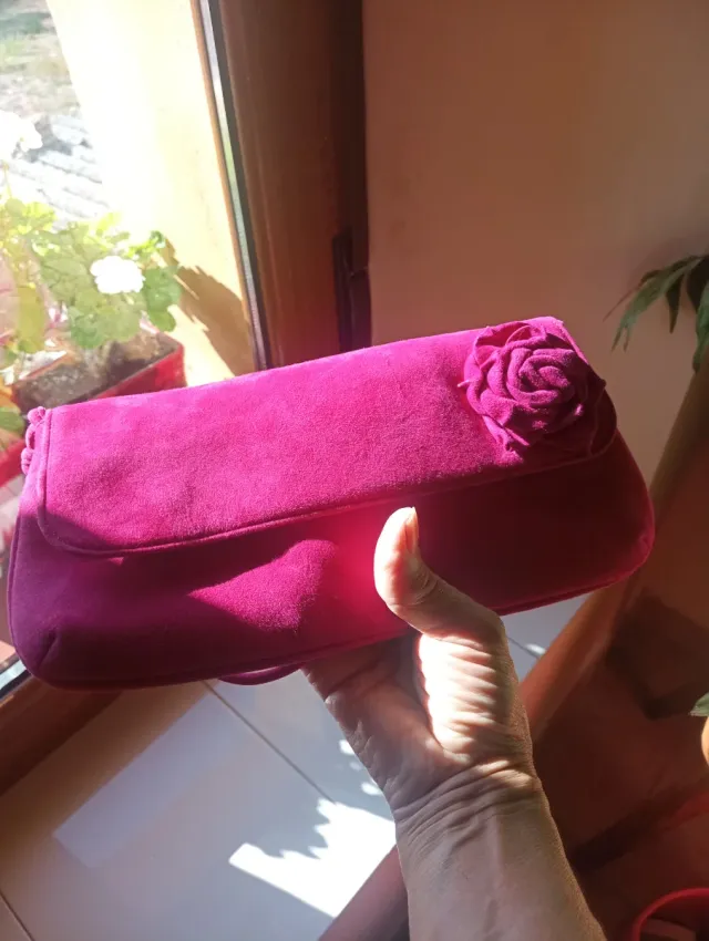 Bolso de mano rosa Jaime Mascaró