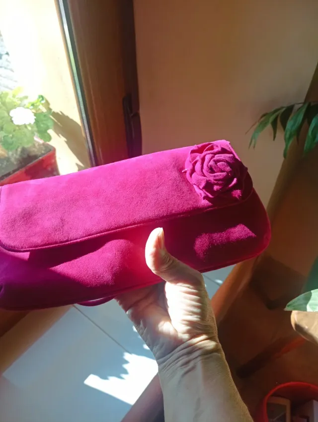 Bolso de mano rosa Jaime Mascaró
