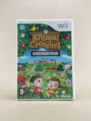 Animal Crossing Let's Go to the City Wii