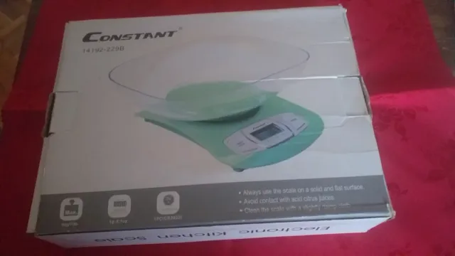 Balança de cozinha eletrônica CONSTANT