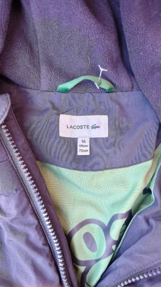 Giubbino Lacoste Uomo Taglia XS