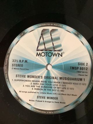 Stevie Wonder's -Original Musiquarium I - 2 Lp vin