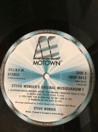 Stevie Wonder's -Original Musiquarium I - 2 Lp vin