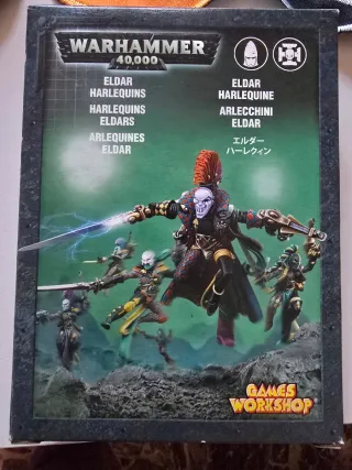 Warhammer 40k Eldar Harlequins NIB Metallo