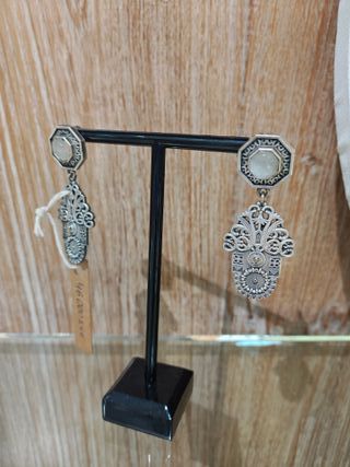 Pendientes Mira Plata