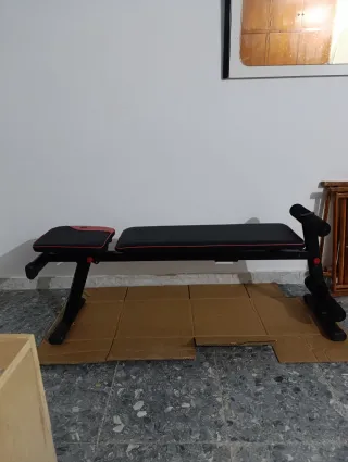 Banco de pesas ajustable Doymos