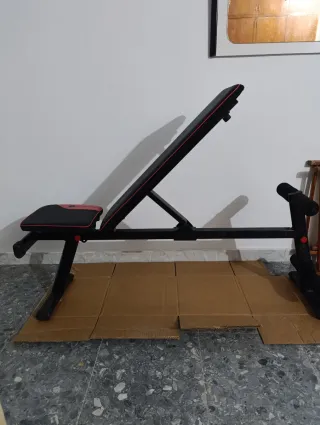 Banco de pesas ajustable Doymos