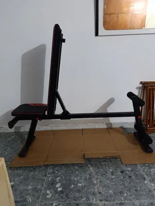 Banco de pesas ajustable Doymos