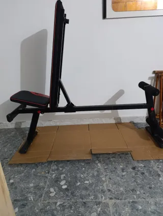 Banco de pesas ajustable Doymos