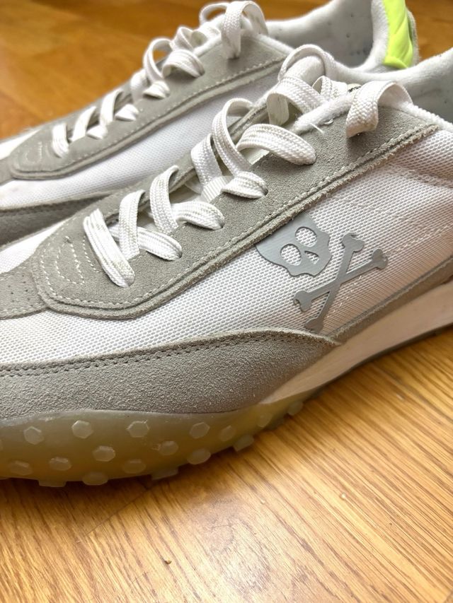 Zapatillas Scalpers Hombre Talla 43 Blancas