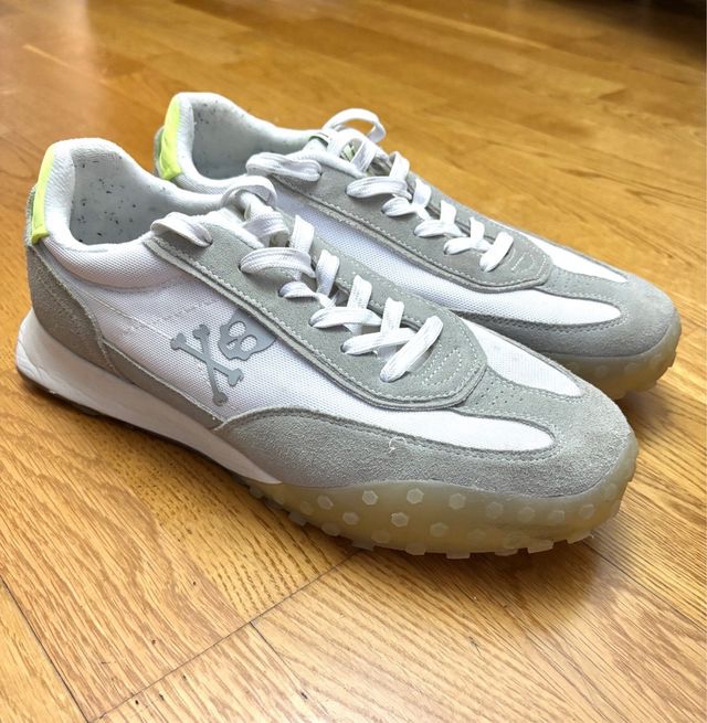 Zapatillas Scalpers Hombre Talla 43 Blancas