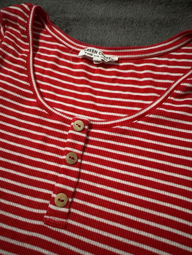 Camiseta de rayas Green Coast