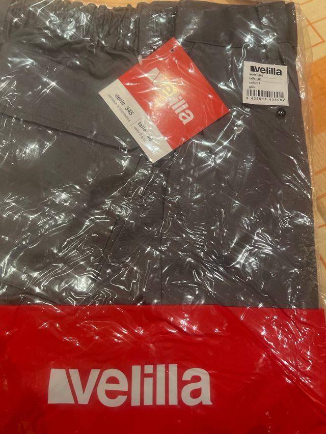 Pantalón Velilla Serie 345 Talla 48 Gris