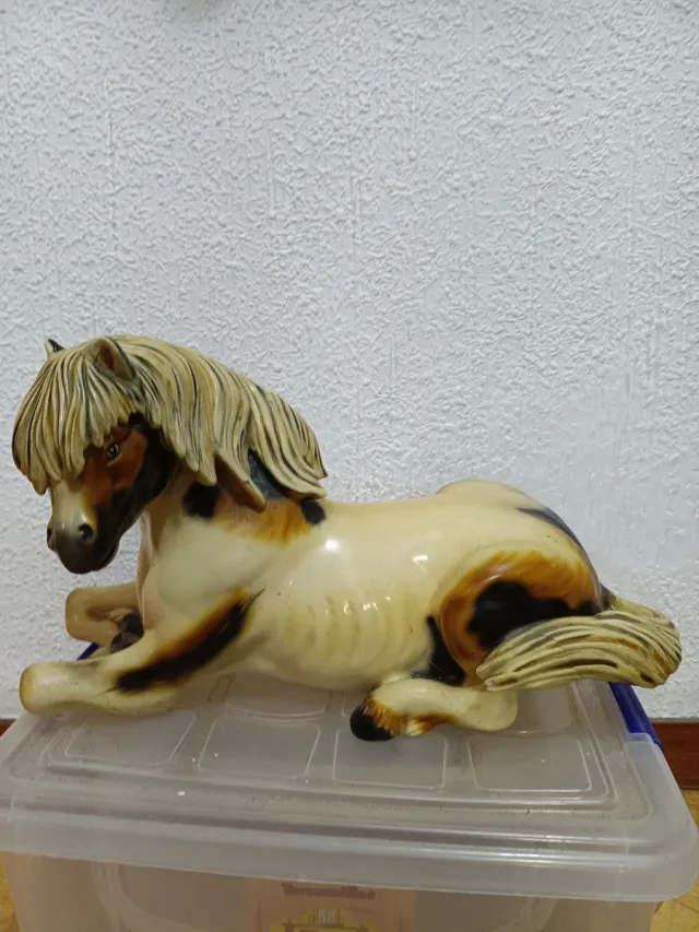 Figura Caballo Vintage. Boccoti. Oportunidad .