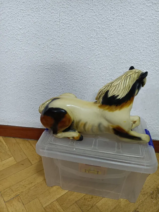 Figura Caballo Vintage. Boccoti. Oportunidad .